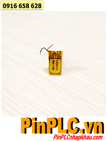 Lipo 501015, Pin Tai nghe Bluetooth Pin sạc Li-Polymer 501015 (với 50mAh, 5mmx10mmx15mm) /Đã gắn sẳn mạch sạc